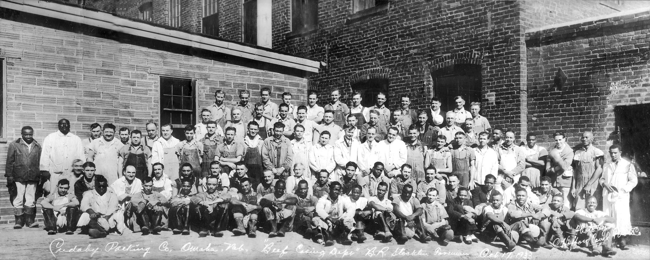 Stockyards Cudahy Packers in October 1933..jpg (copy)